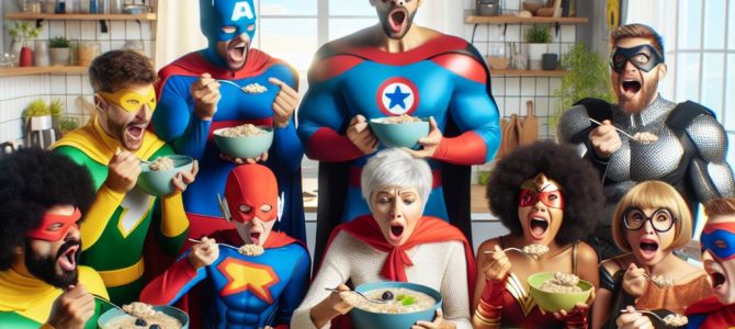 Frühstück für Helden oder „Porridge ohne Töpfe spülen“
